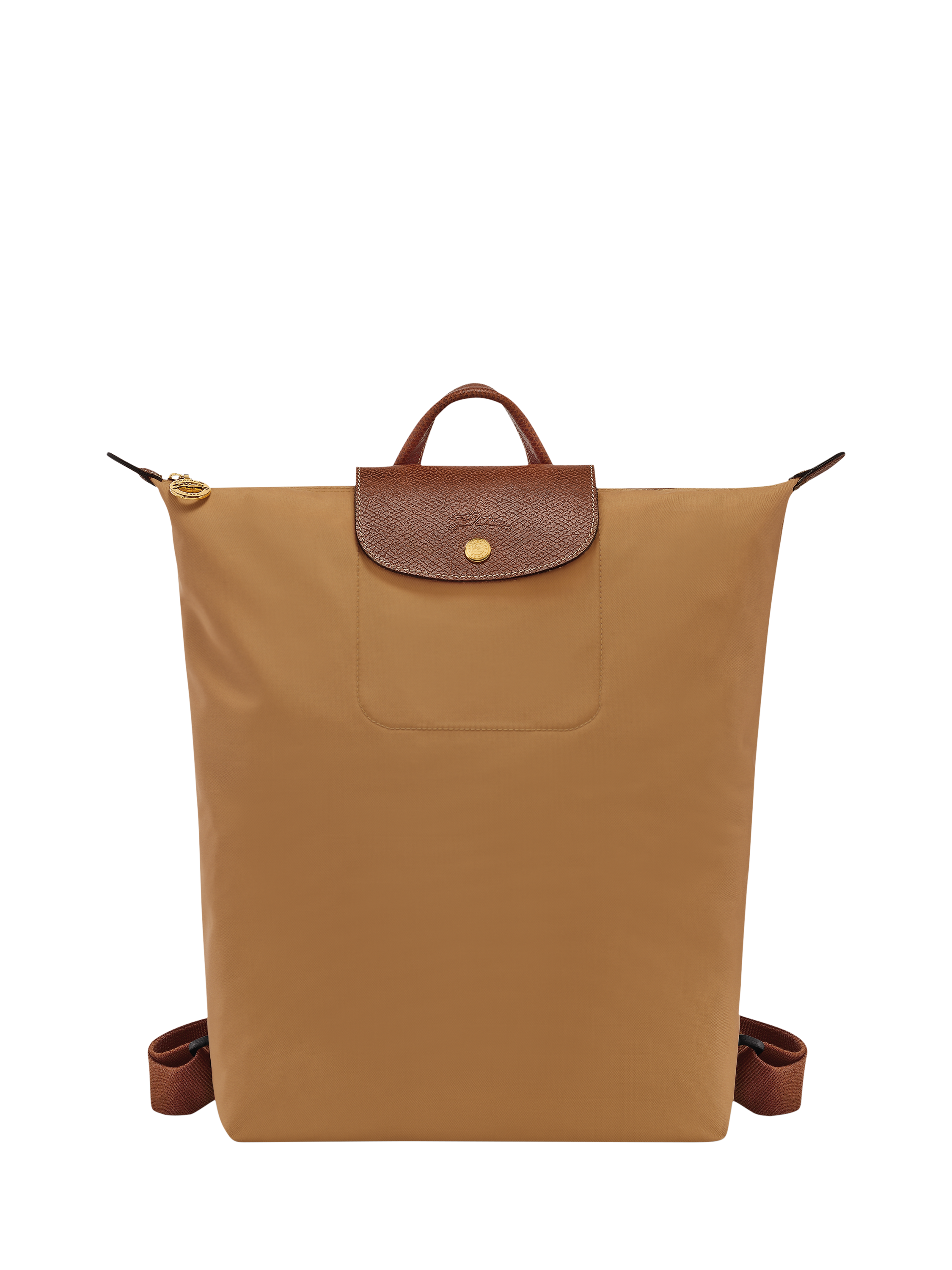 Longchamp Le Pliage Recycled Canvas Backpack Fawn