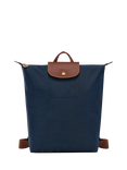 Longchamp Le Pliage Original Recycled Canvas Backpack, Navy