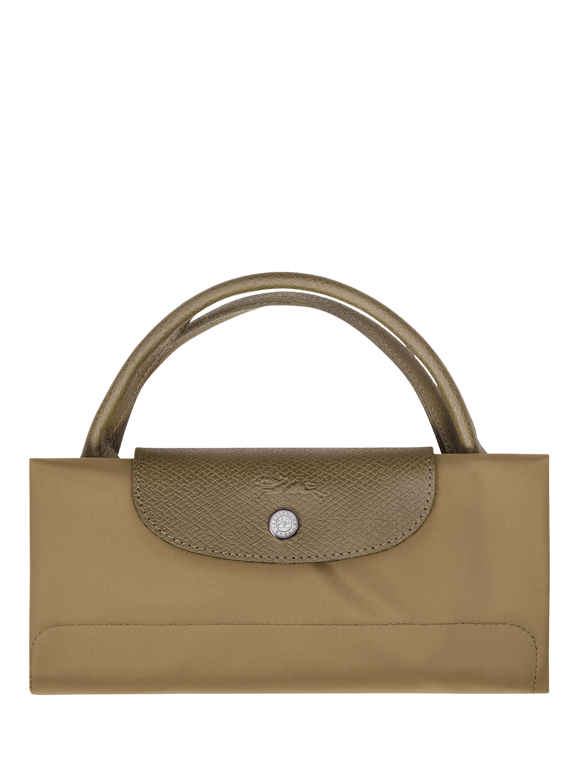 Product image 7 of 7, which shows Longchamp Le Pliage Green Recycled Canvas Large Travel Bag, Artichoke
