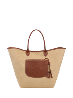 Longchamp Le Pilage Large Basket Bag, Brown