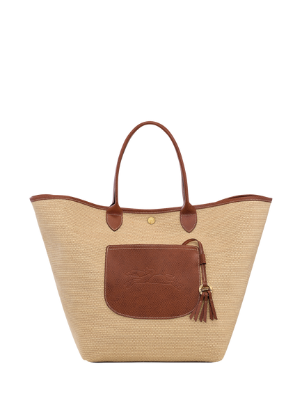 Longchamp Le Pliage Large Basket Bag, Brown