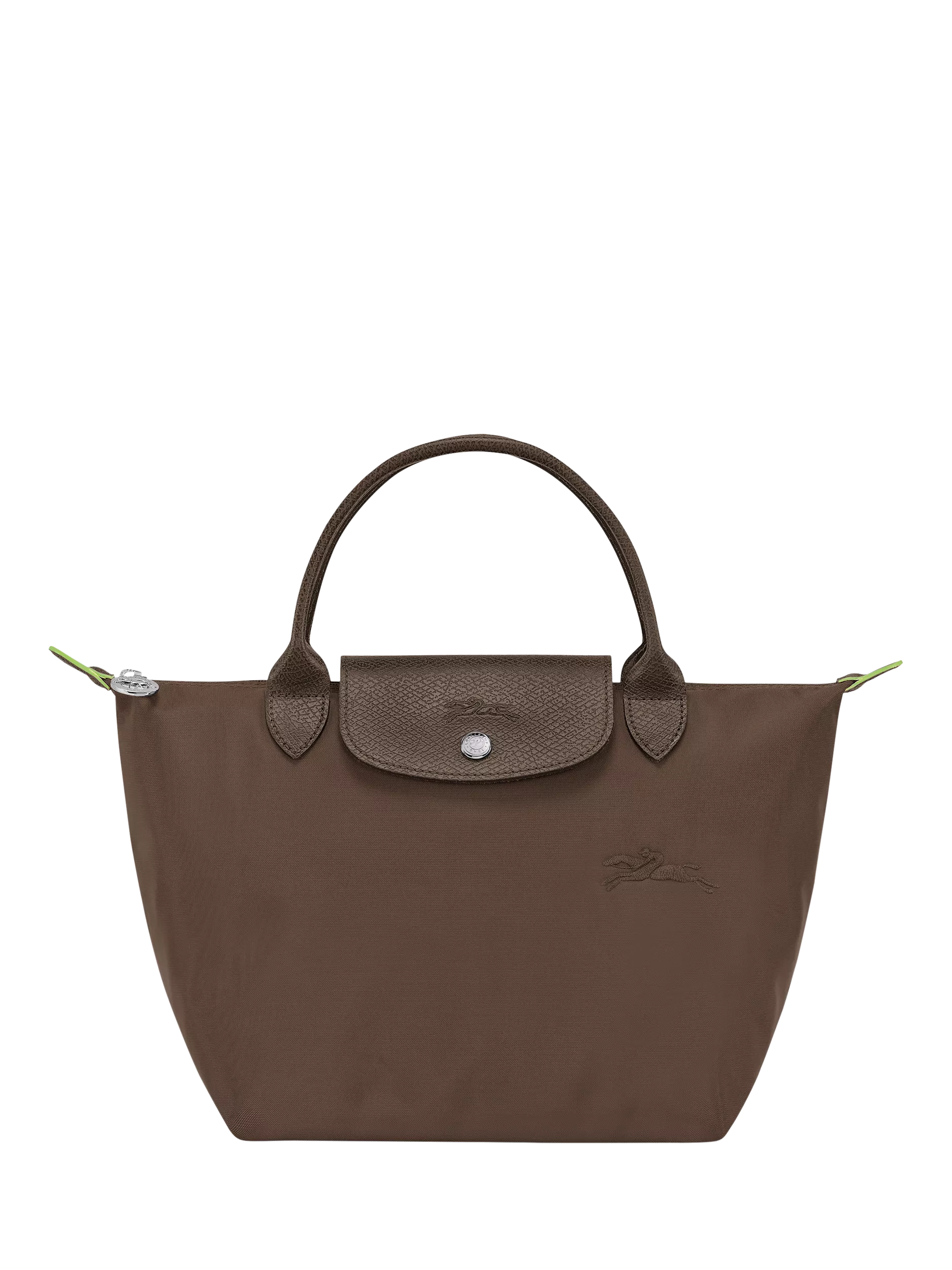 Longchamp Le Pliage Green Recycled Canvas Small Top Handle Bag