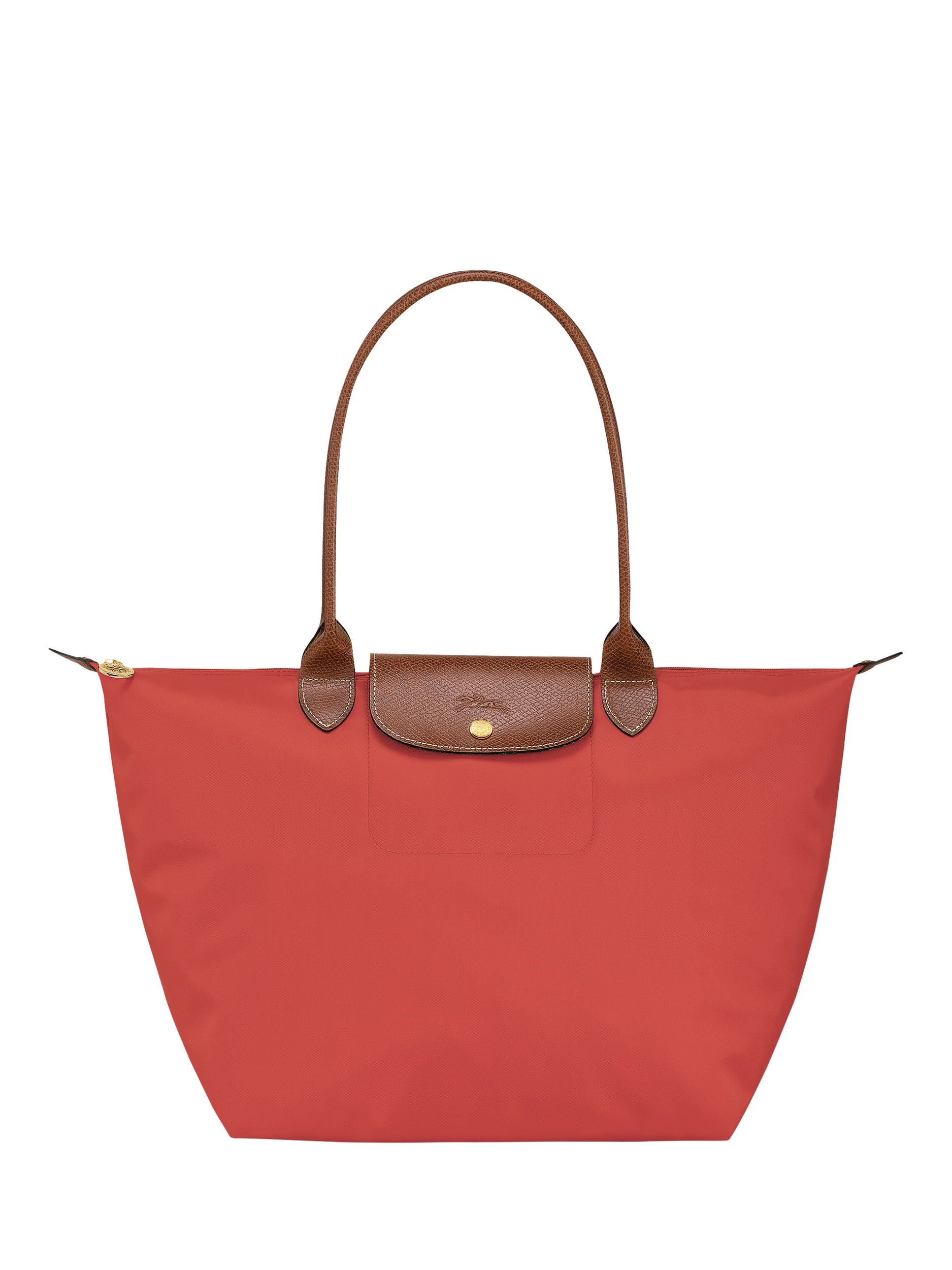 Longchamp Le Pliage Original Large Shoulder Bag Tomato