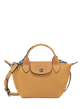 Longchamp Le Pliage Xtra XS Leather Crossbody Bag, Honey