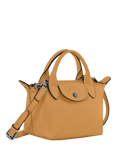 Longchamp Le Pliage Xtra XS Leather Crossbody Bag, Honey