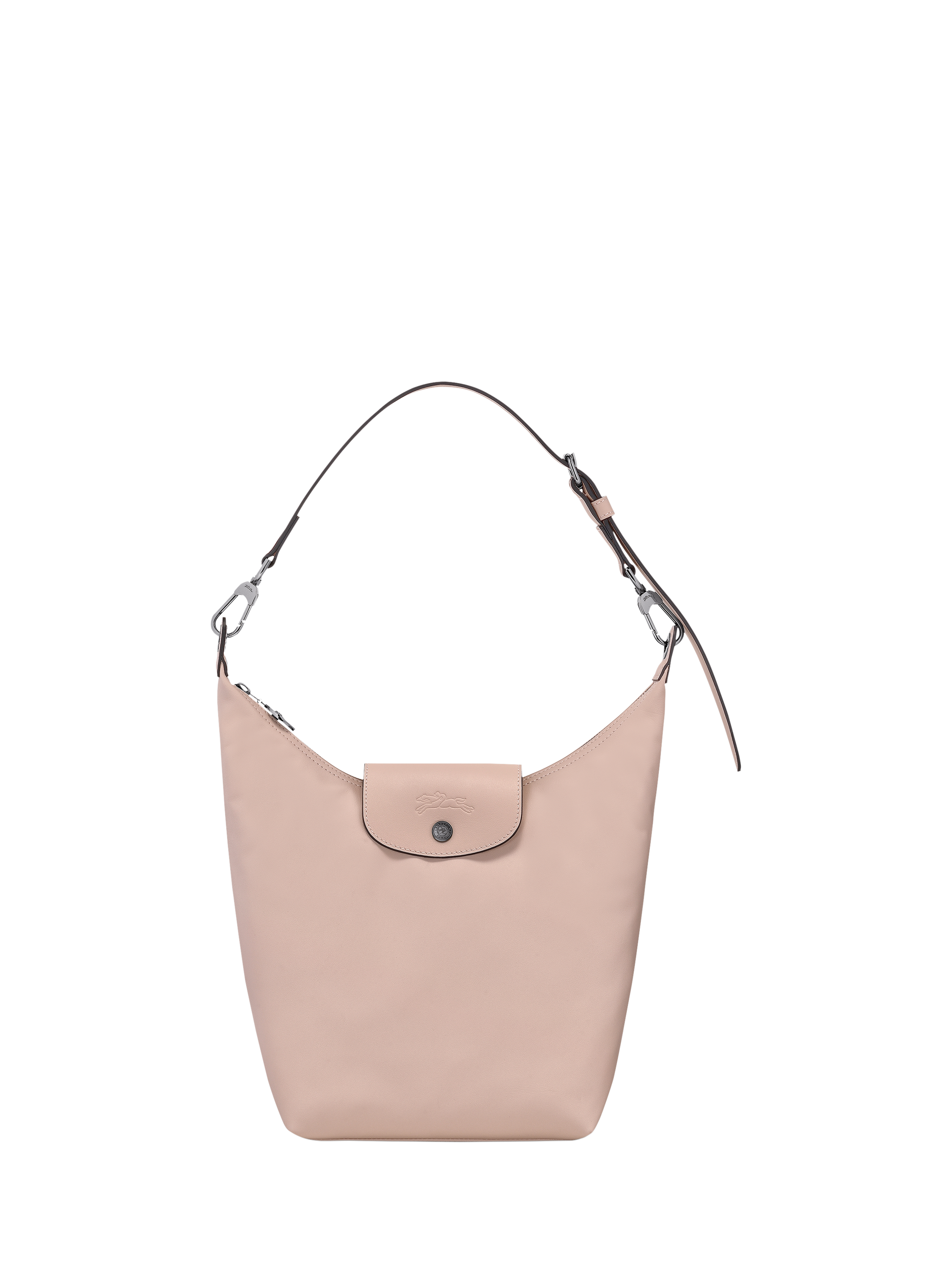 Product image 1 of 1, which shows Longchamp Le Pliage Xtra Leather Shoulder Bag, Nude