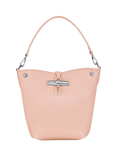 Longchamp Le Roseau XS Grained Leather Bucket Bag, Ballerina