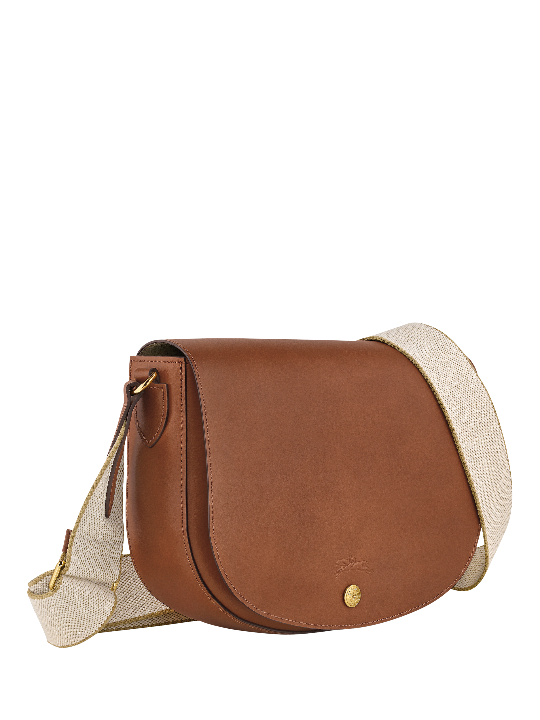 Product image 4 of 6, which shows Longchamp Épure Leather Medium Crossbody Bag, Cognac