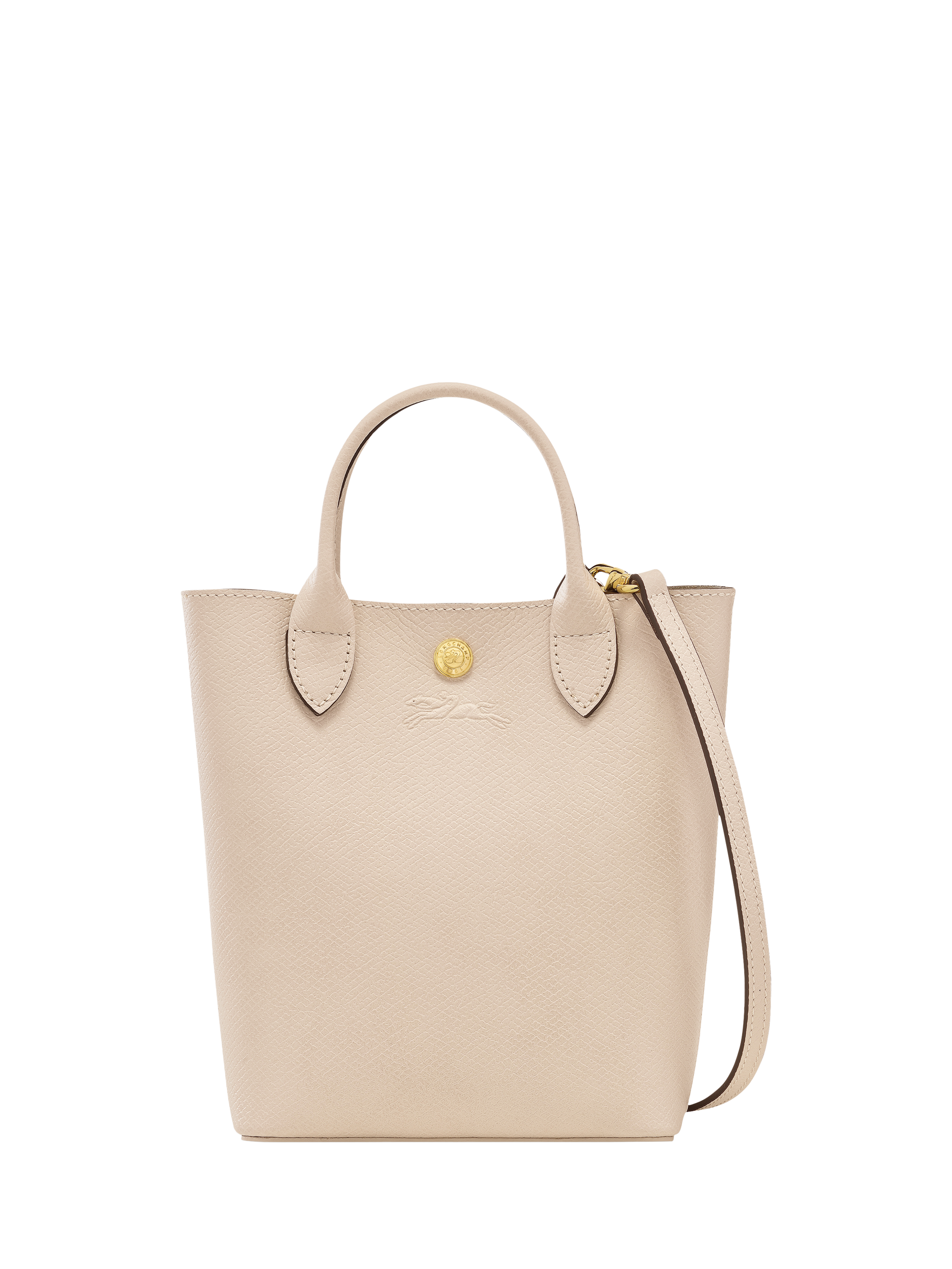 Product image 1 of 3, which shows Longchamp Épure Leather XS Tote Bag, Paper