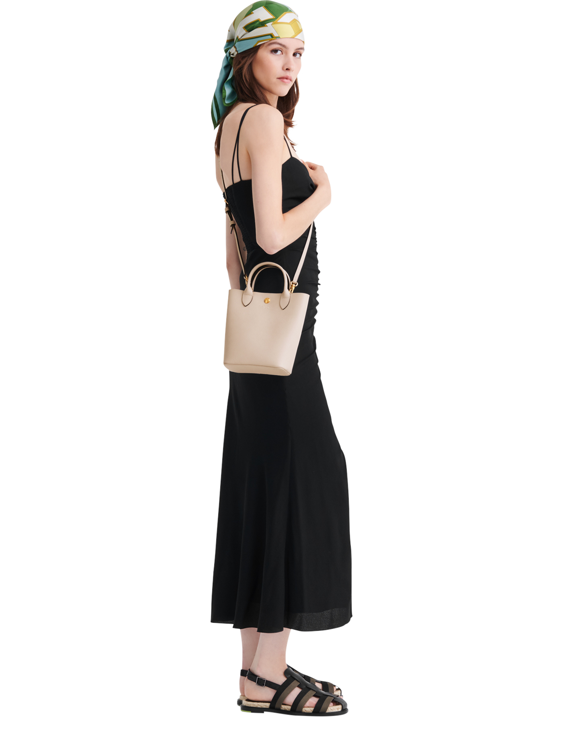 Product image 2 of 3, which shows Longchamp Épure Leather XS Tote Bag, Paper