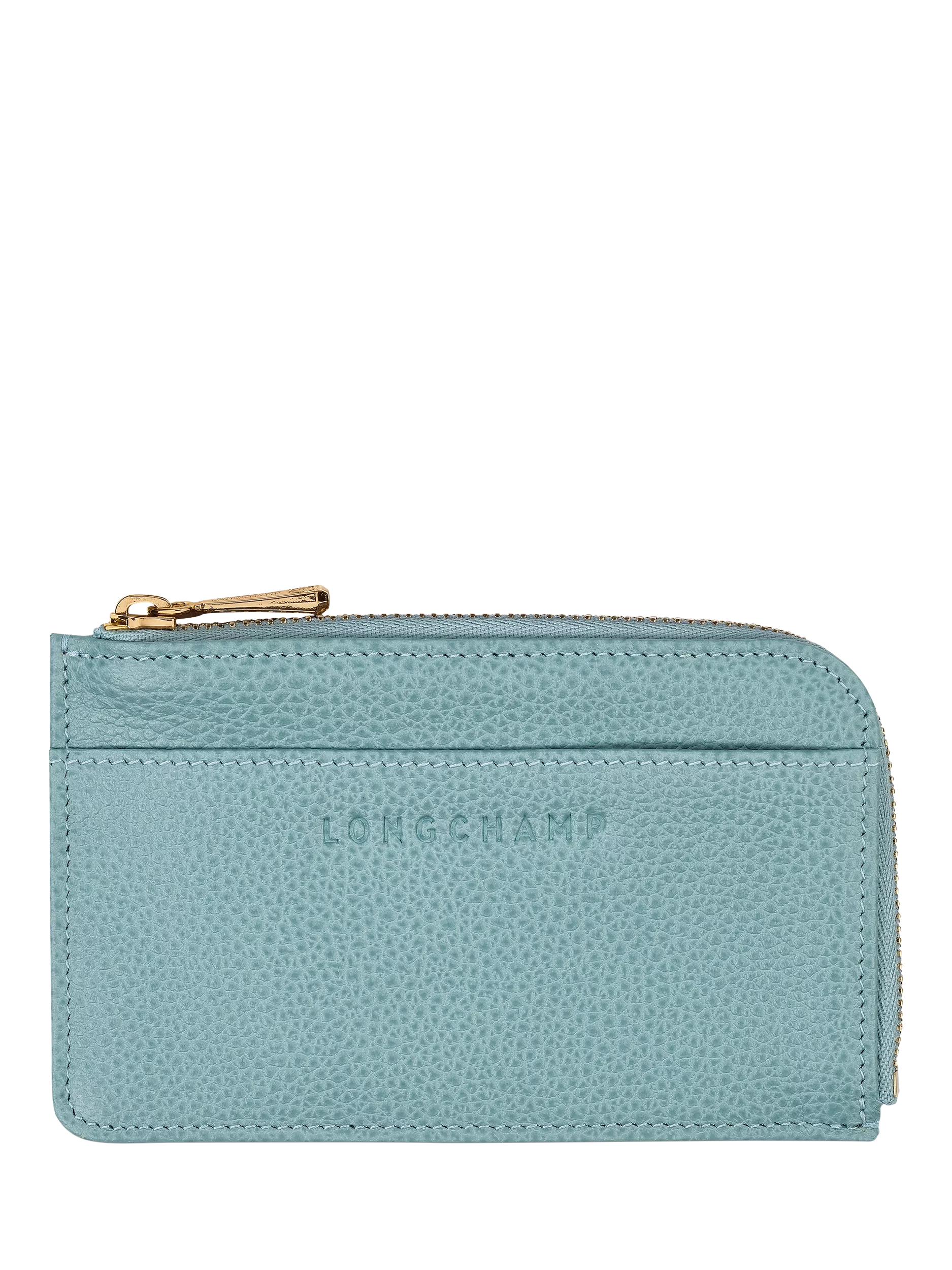 Longchamp Le Foulonne Zipped Leather Cardholder