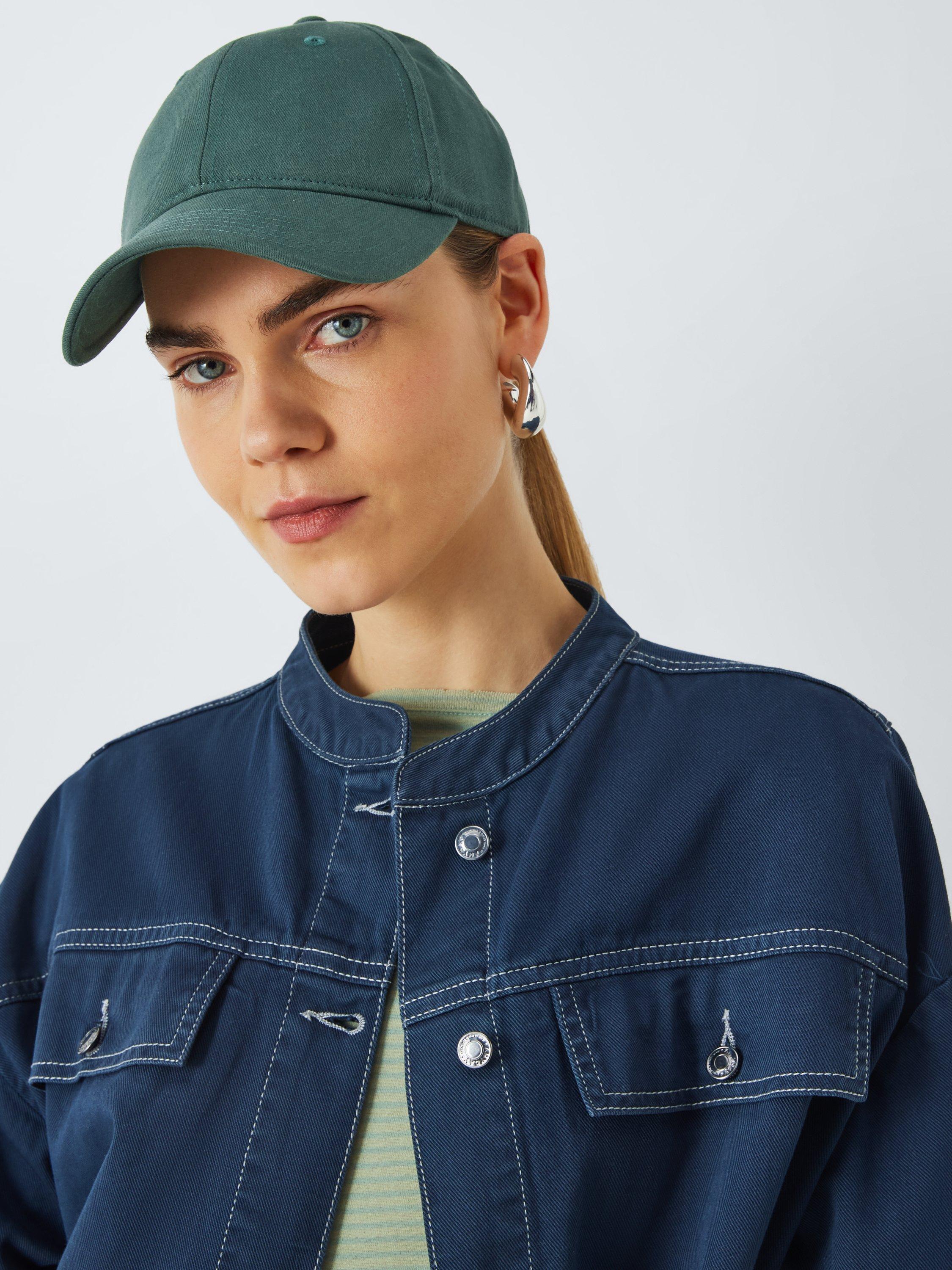 Product image 1 of 4, which shows John Lewis ANYDAY Baseball Cap, Green