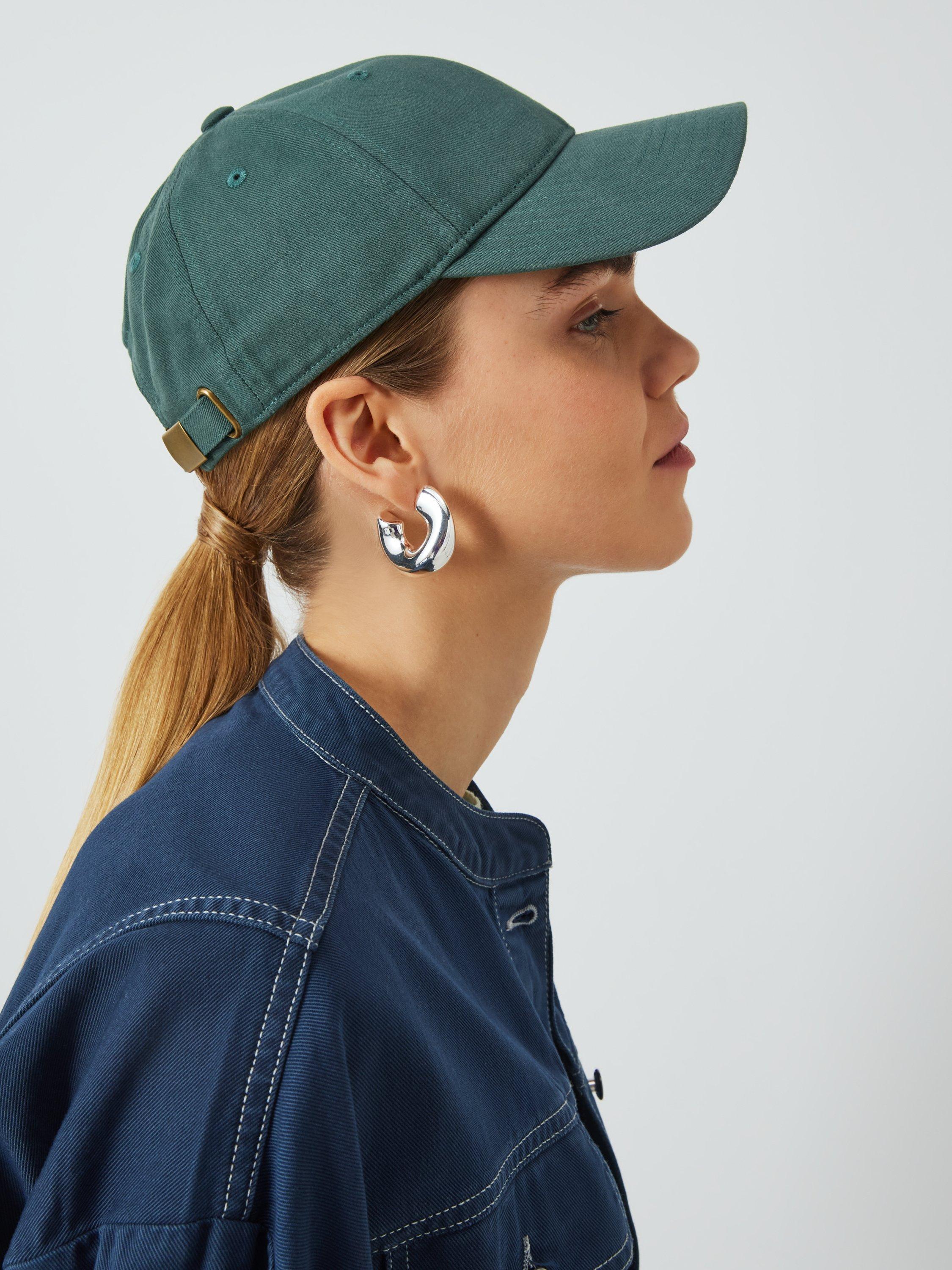 Product image 4 of 4, which shows John Lewis ANYDAY Baseball Cap, Green