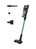 Hoover HF1 Plus Cordless Vacuum Cleaner, Black/Turquoise
