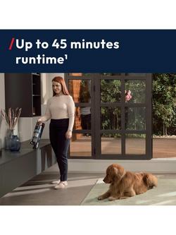 Hoover HF1 Plus Cordless Vacuum Cleaner, Black/Turquoise - view 2, Black/Turquoise