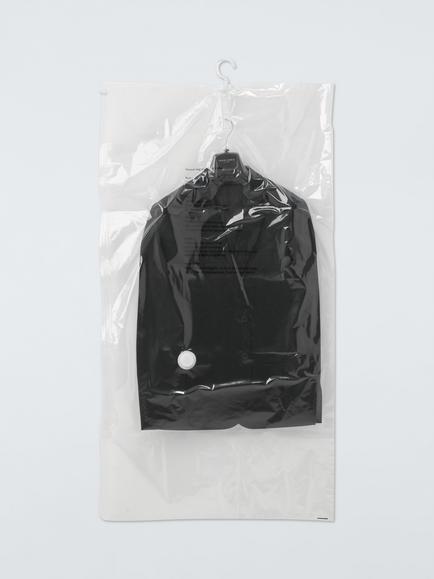 John Lewis Vacuum Hanging Storage Bag, Long - view 2, Translucent