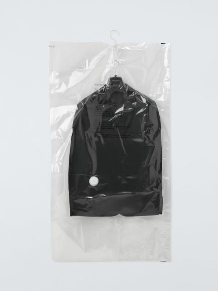 John Lewis Vacuum Hanging Storage Bags, Long, Set of 2 - view 2, Translucent
