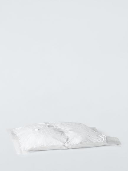 John Lewis Large Vacuum Gusset Storage Bag - view 2, Translucent