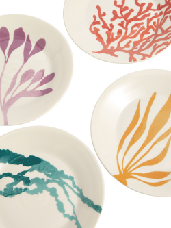 Royal Doulton 1815 Bright Mixed Pattern Porcelain Side Plate, Set of 4, 15.9cm, Assorted - view 2, Multi