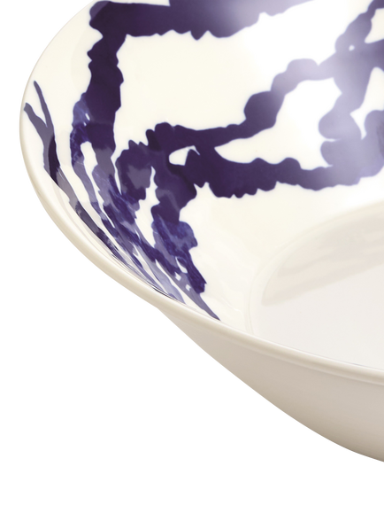 Royal Doulton Pacific Porcelain Serving Bowl, 29cm, Blue - view 2, Blue