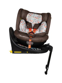 Cosatto All in All Extra i-Size 360 Car Seat, Foxford Hall, Chestnut/Multi