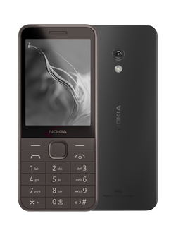 Nokia 235 Feature Phone, 64MB RAM, 2.8”, 4G, SIM Free, 128MB, Black