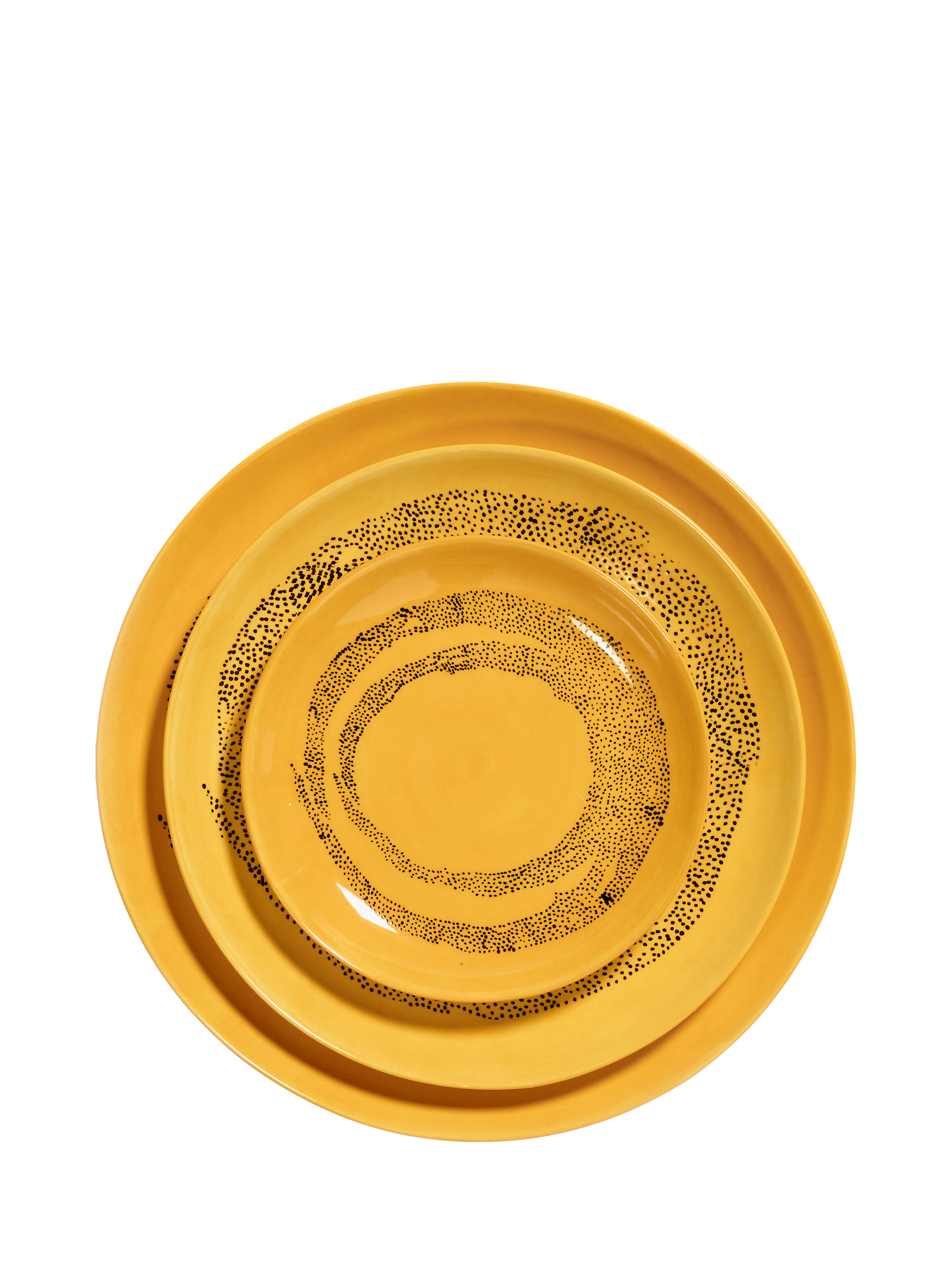 Serax Ottolenghi Feast Collection Stoneware Side Plate, Set of 4