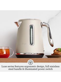 Sage Soft Top Kettle, 1.7L - view 2, Almond Nougat