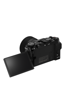Fujifilm X-M5 Compact System Camera with XC 15-45mm Lens, 6.2K Ultra HD, 26.1MP, Wi-Fi, Bluetooth, 3” Vari-angle LCD Touch Screen - view 2, Black