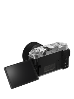 Fujifilm X-M5 Compact System Camera with XC 15-45mm Lens, 6.2K Ultra HD, 26.1MP, Wi-Fi, Bluetooth, 3” Vari-angle LCD Touch Screen - view 2, Silver