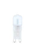 Saxby G9 LED 2W 6500K Bright White Light Bulb, Frosted