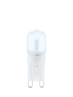 Saxby G9 LED 2W 6500K Bright White Light Bulb, Frosted, Frosted