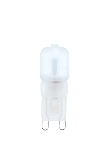 Saxby G9 LED 2W 6500K Bright White Light Bulb, Frosted - view 2, Frosted