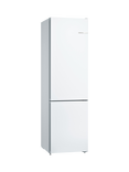 Bosch KGN392WEBG Series 4 Freestanding 70/30 No Frost Fridge Freezer, White