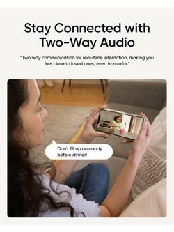 eufy C220 2K Pan Tilt Smart Indoor Security Camera, White - view 2, White