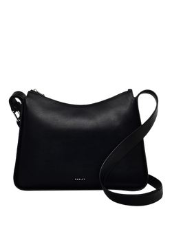Radley Westwell Lane Medium Leather Crossbody Bag, Black