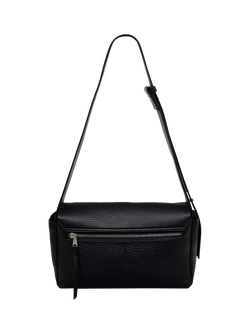 Radley De Beauvoir Leather Medium Zip-Top Shoulder Bag - view 2, Black
