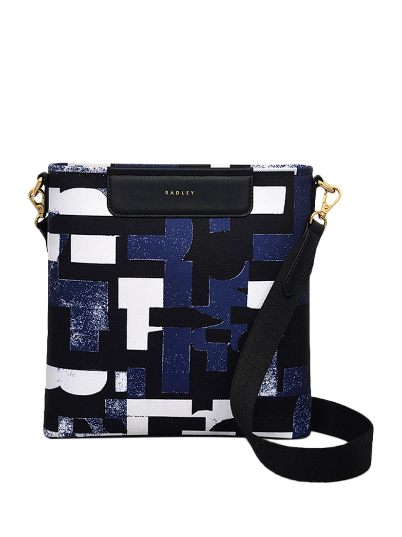 Radley Southwell Gardens Abstract Geometric Crossbody Bag, Evenfall