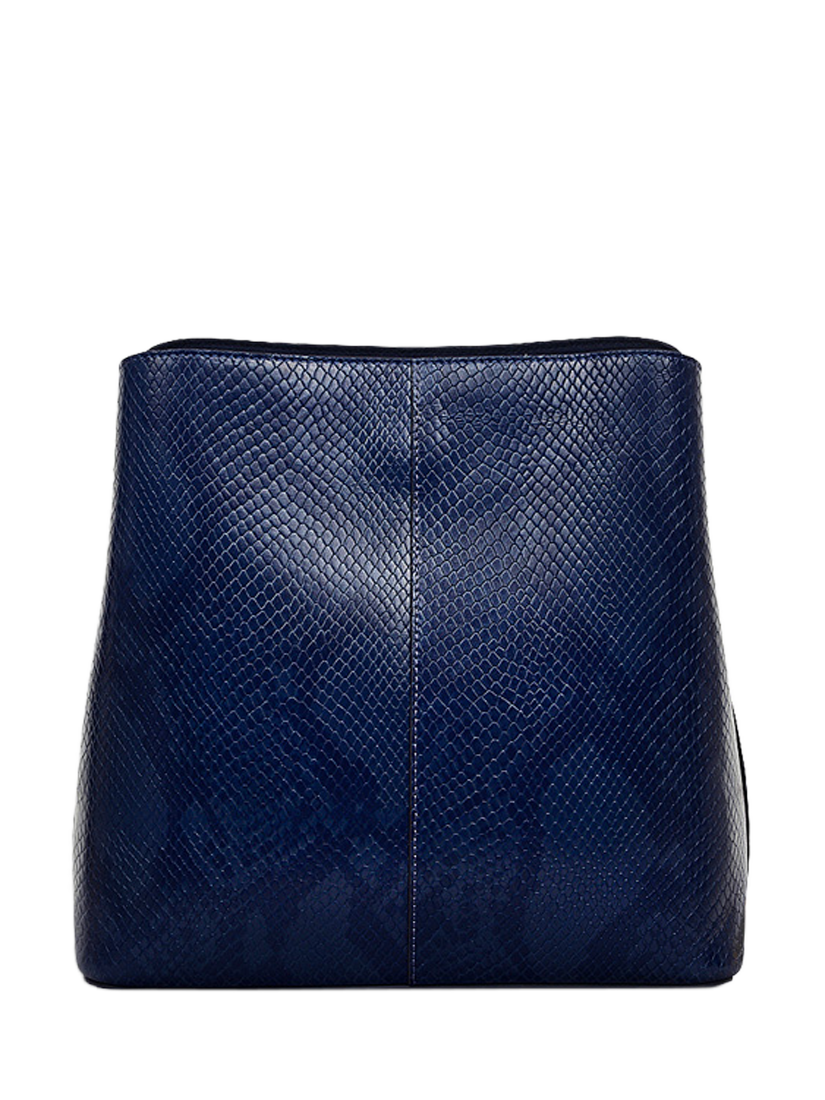 Product image 2 of 5, which shows Radley Dukes Place Faux Snake Leather Medium Compartment Crossbody Bag, Evenfall