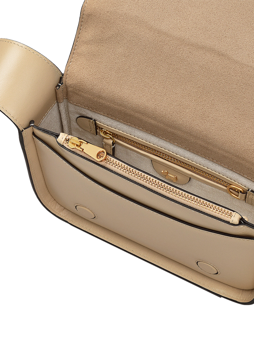 Product image 3 of 5, which shows Radley Westwell Lane Leather Cross Body Bag, Stone