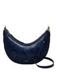 Radley The Kensal Snake Effect Leather Small Zip-Top Shoulder Bag, Evenfall