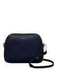 Radley Dukes Place Leather Medium Zip Top Cross Body Bag, Evenfall