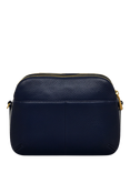 Radley Dukes Place Leather Medium Zip Top Cross Body Bag, Evenfall