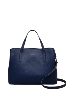 Radley Dukes Place Leather Medium Grab Bag, Evenfall