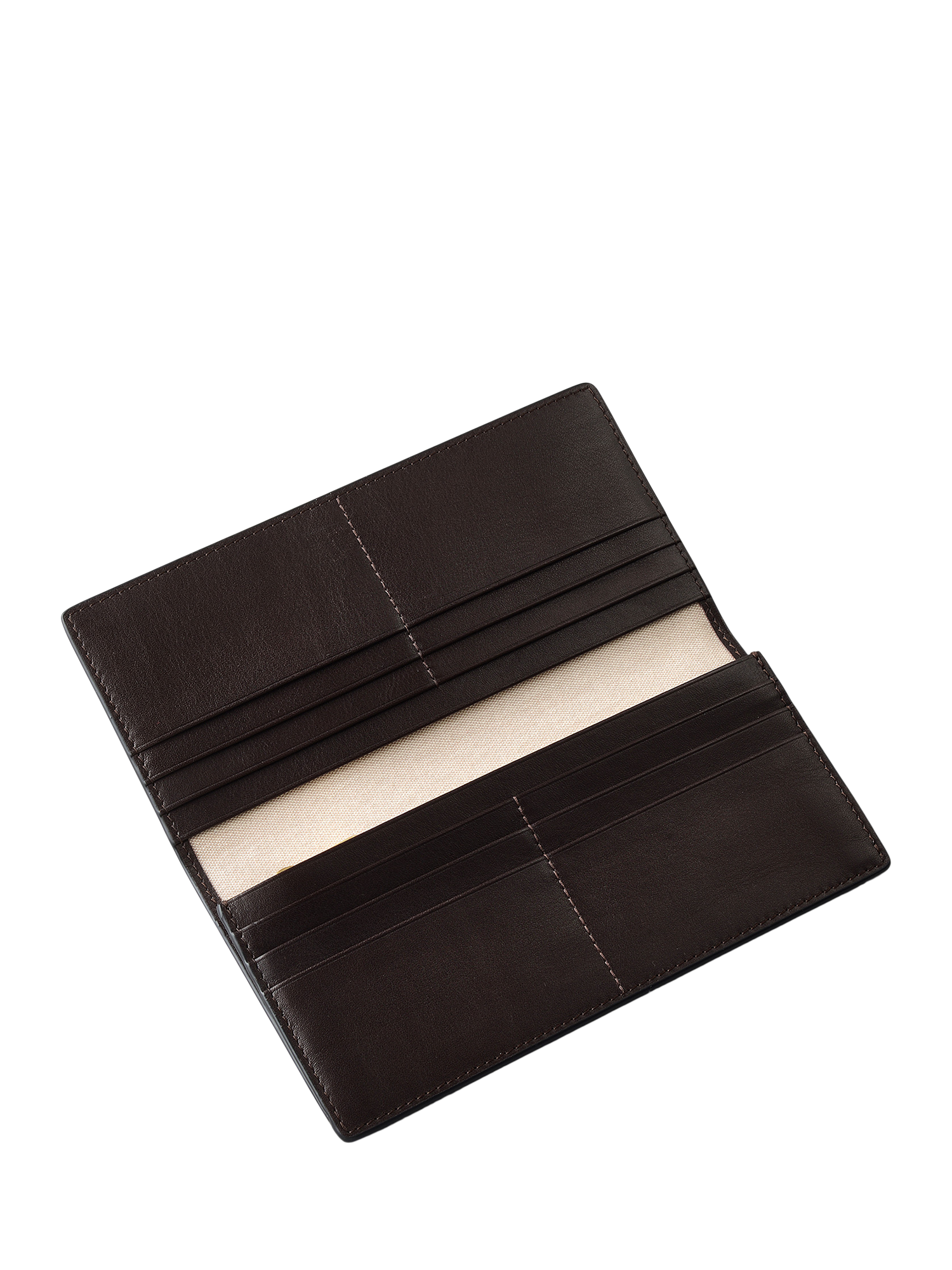 Product image 3 of 4, which shows Radley Rathbone Leather Large Bi-Fold Matinee Purse, Dark Oak