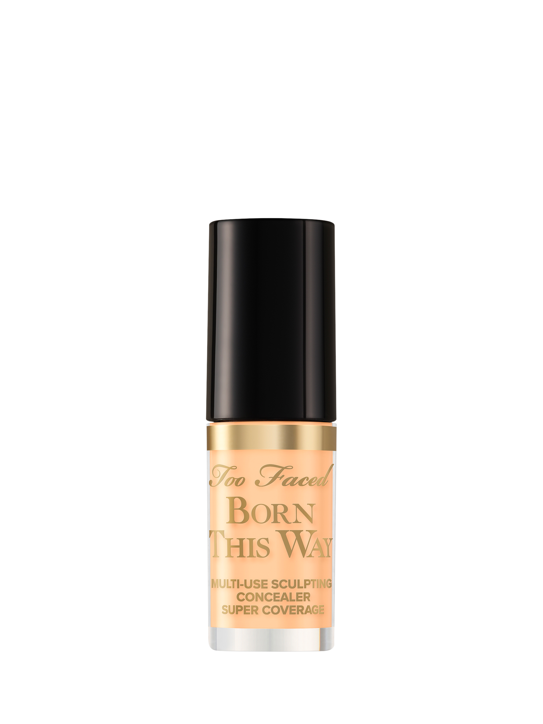 Product image 1 of 7, which shows Too Faced Born This Way Super Coverage Multi-Use Sculpting Concealer Travel Size, Cream Puff