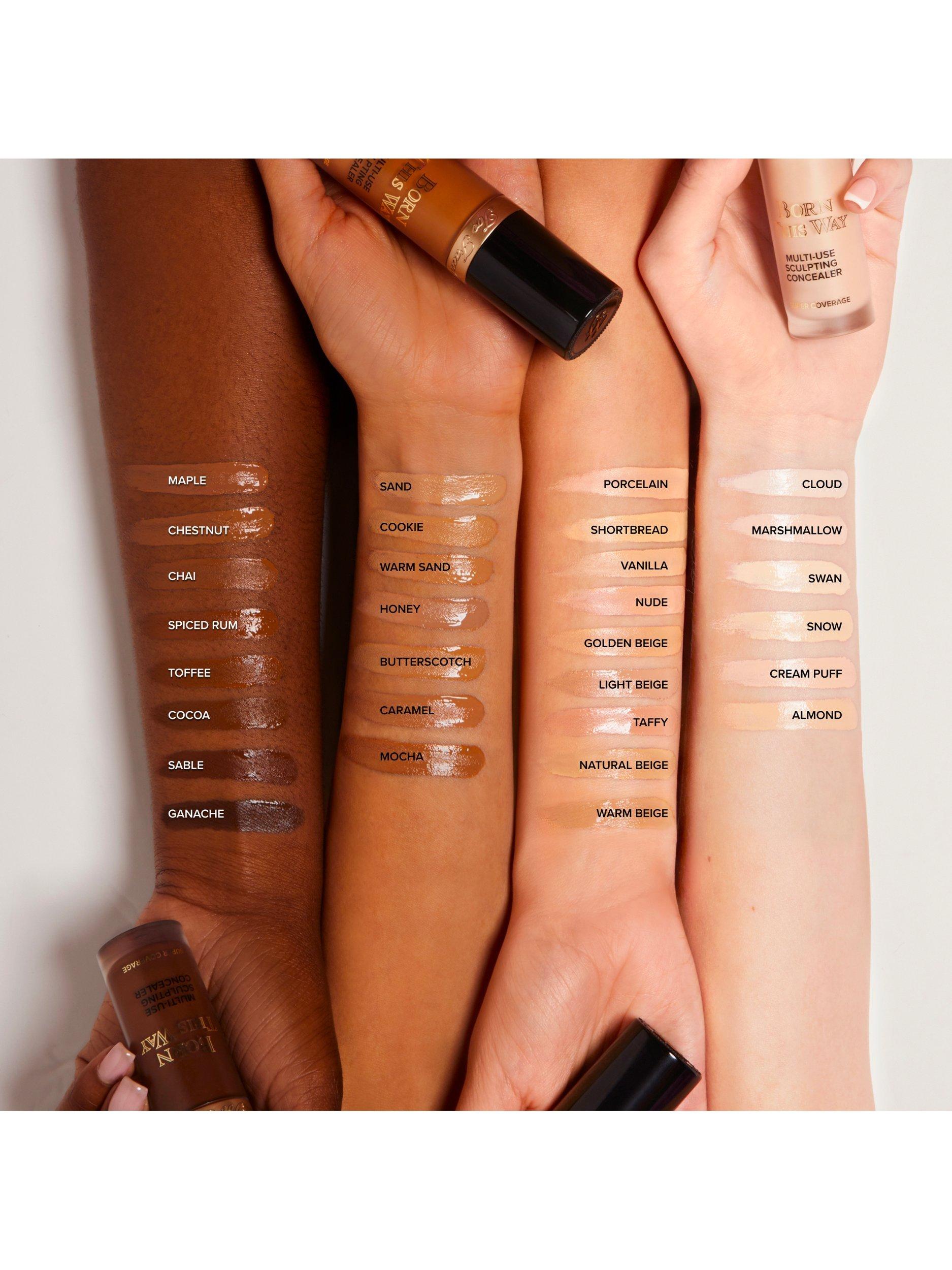 Product image 3 of 7, which shows Too Faced Born This Way Super Coverage Multi-Use Sculpting Concealer Travel Size, Cream Puff