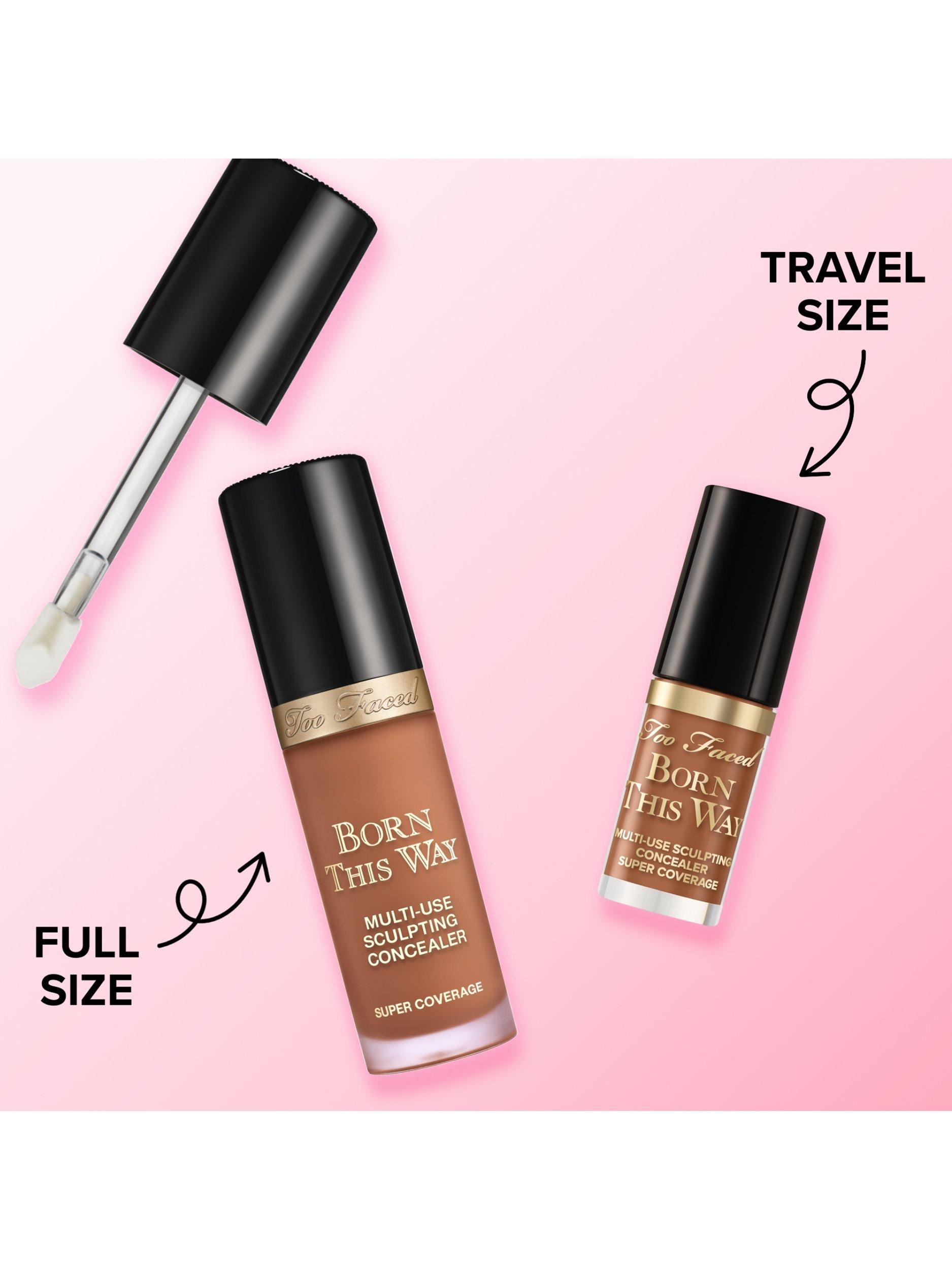 Product image 6 of 7, which shows Too Faced Born This Way Super Coverage Multi-Use Sculpting Concealer Travel Size, Snow
