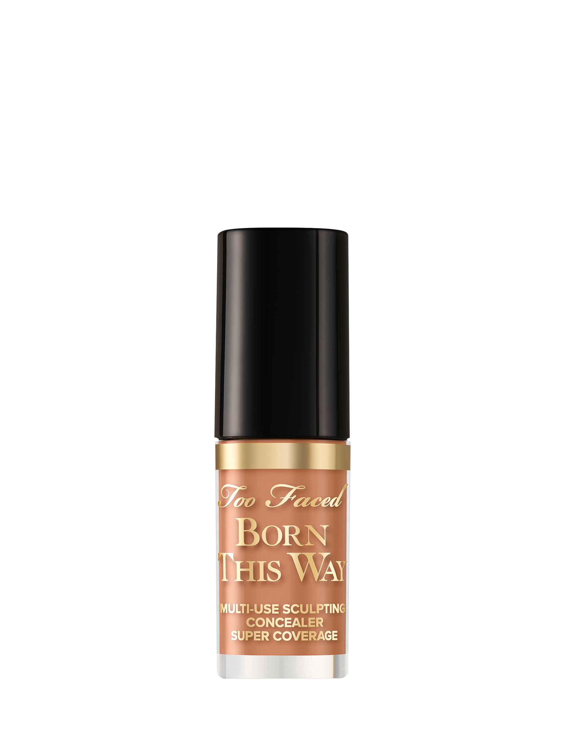 Product image 1 of 7, which shows Too Faced Born This Way Super Coverage Multi-Use Sculpting Concealer Travel Size, Warm Sand