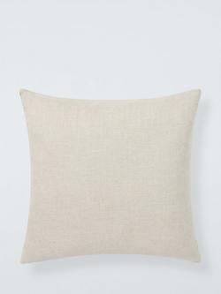John Lewis Priya Chevron Cushion - view 2, Natural